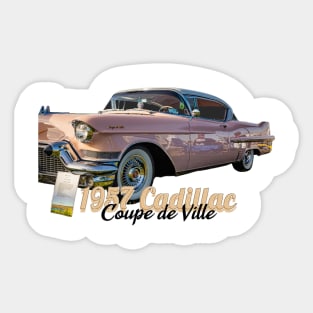 Restored 1957 Cadillac Coupe de Ville Sticker